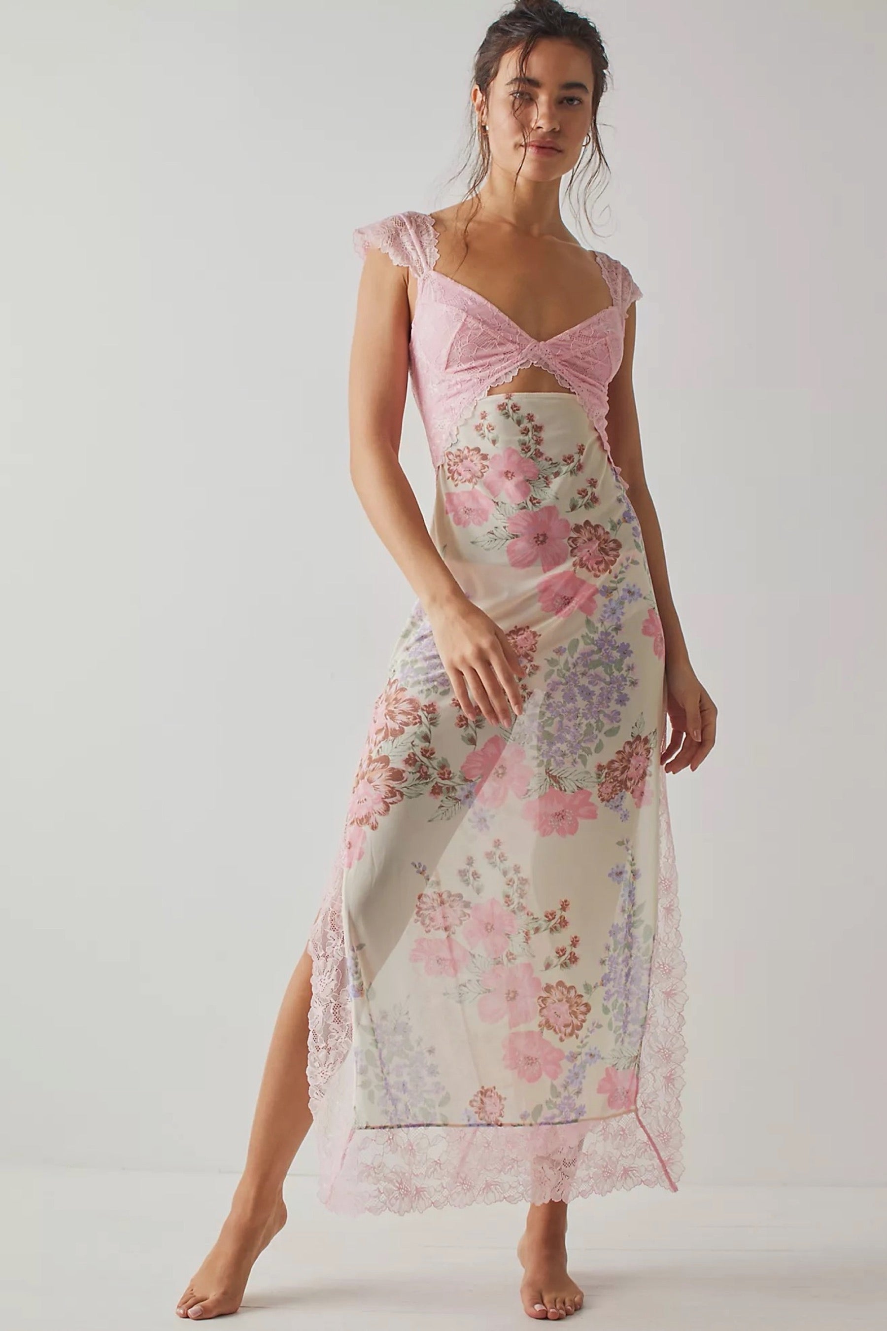 suddenly fine maxi slip dress Daisy Suddenly Fine Maxi Slip