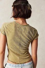Palm Leaf Be My Baby Tee