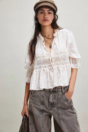 White Forever Young Bed Jacket