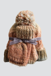 Rainbow Run Hat + Gloves Set