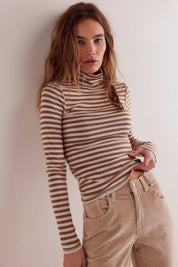 Stripe Good Good Turtleneck