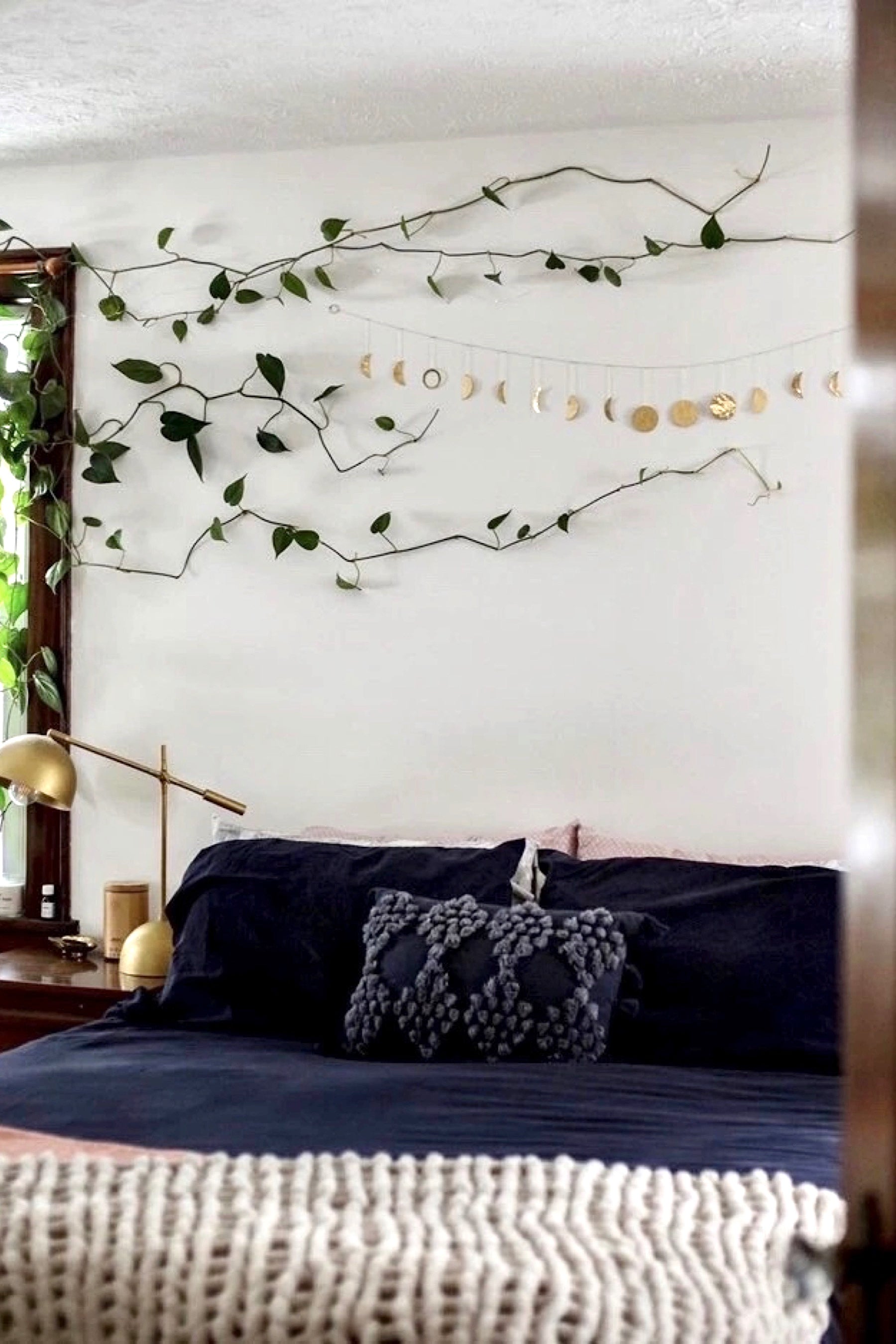 Brass Moon Phases Garland