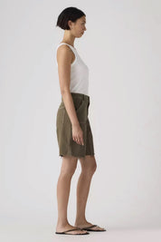 Washed Canteen Baggy Dad Utility Short
