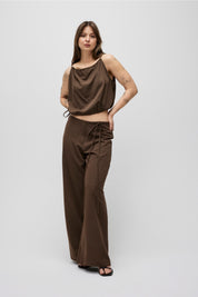 Brown Shar Pant