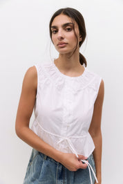 White Margo Tank