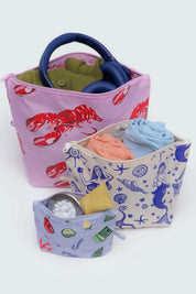 Sea Creatures Go Pouch Set