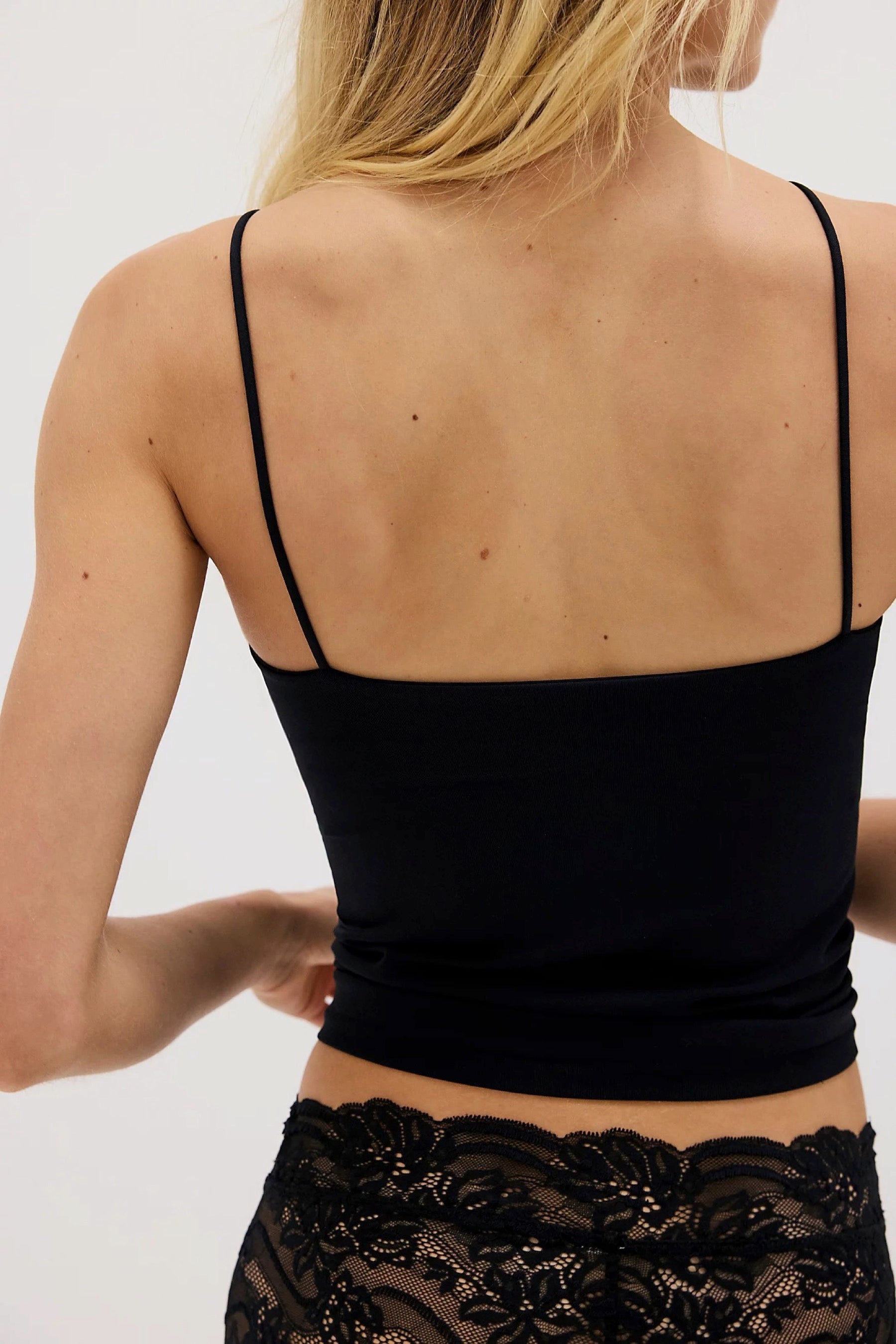 Black Round Two Cami