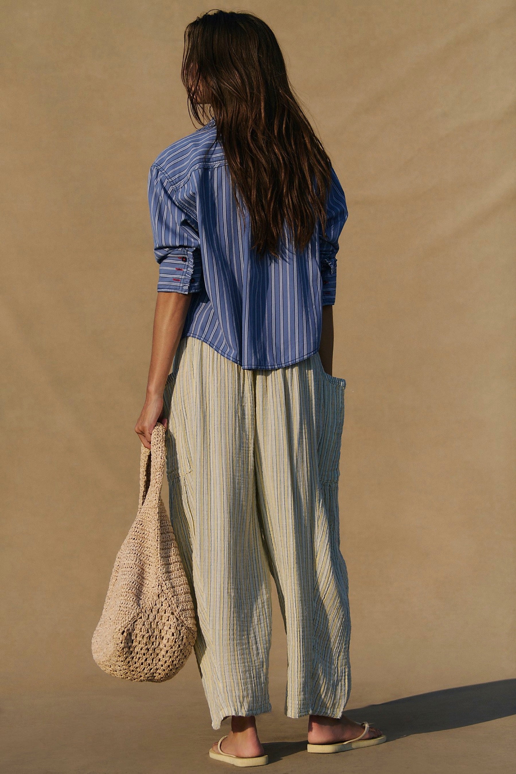 Chamomile Striped Quinn Pant – Prism Boutique
