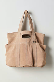 Sand Suede Caravan Bag