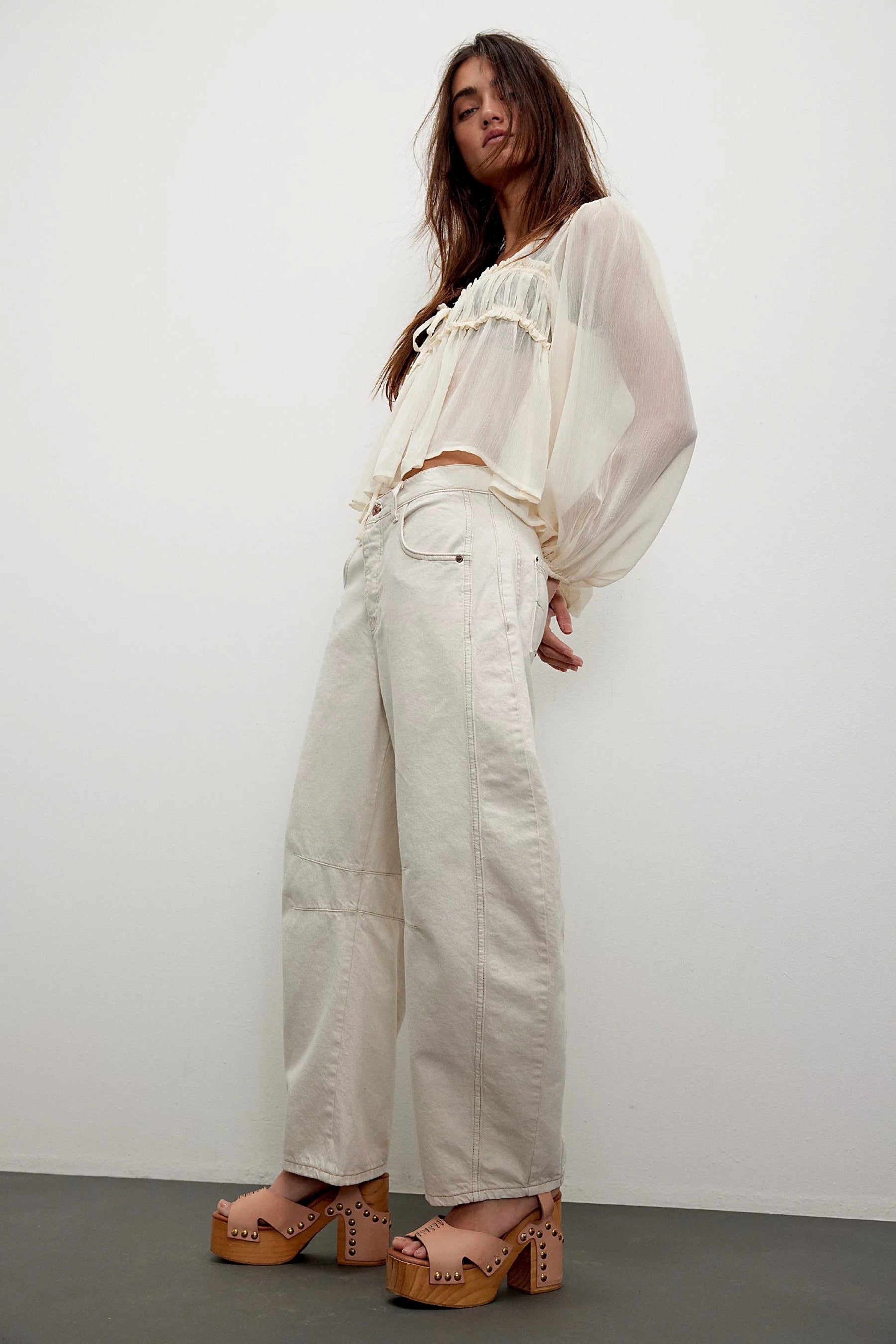 Milk Good Luck Mid-Rise Barrel