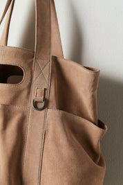 Sand Suede Caravan Bag