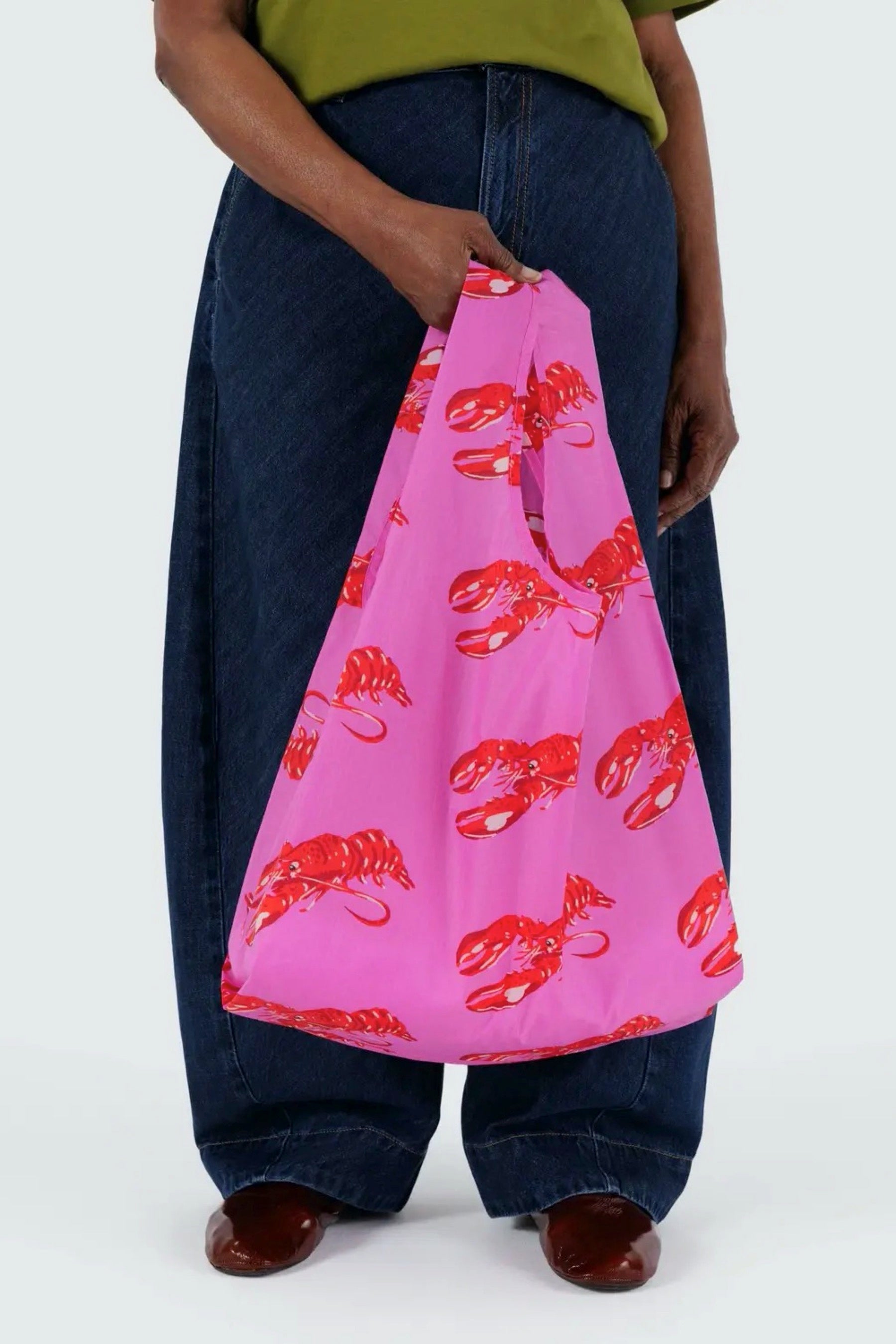 Pink Lobster Baggu