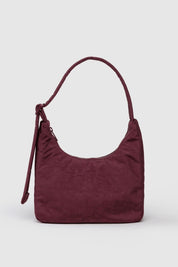 Mahogany Mini Nylon Shoulder Bag