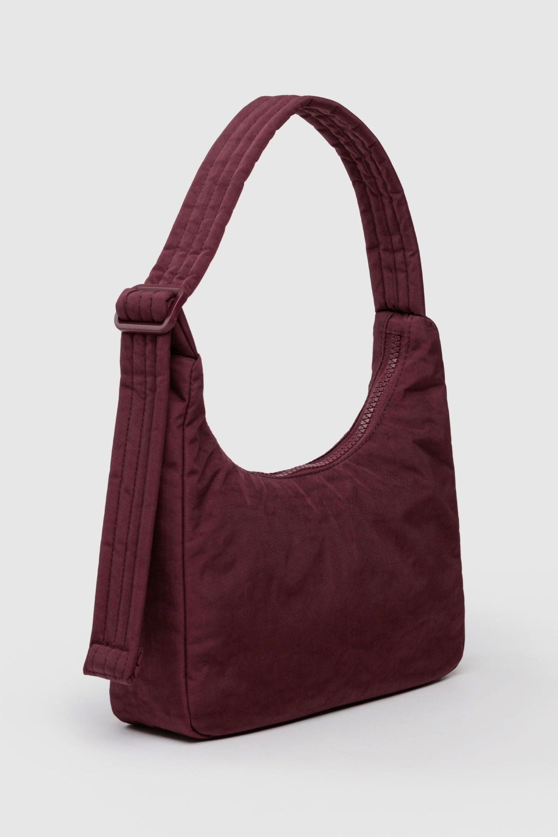 Mahogany Mini Nylon Shoulder Bag