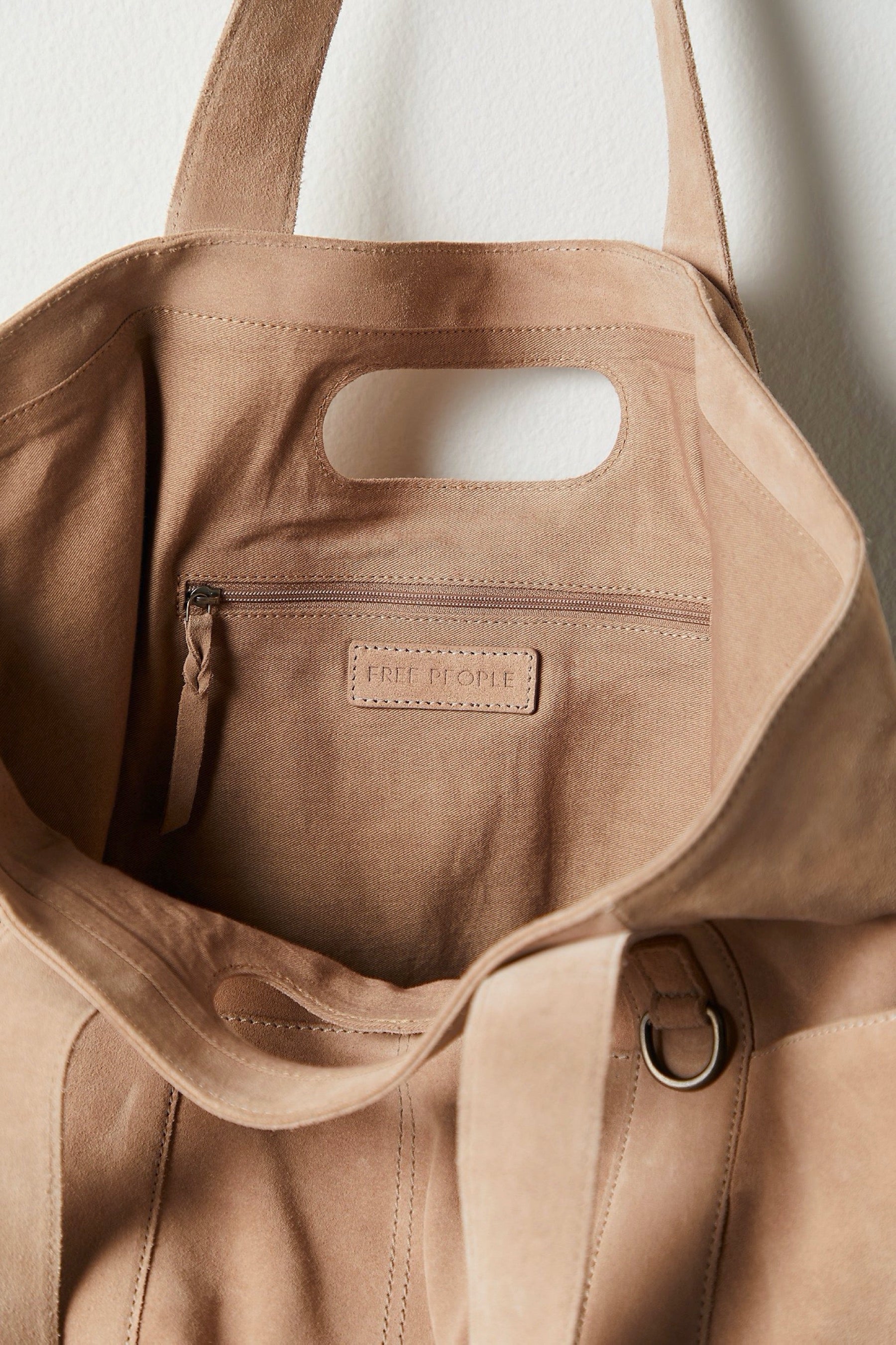 Sand Suede Caravan Bag