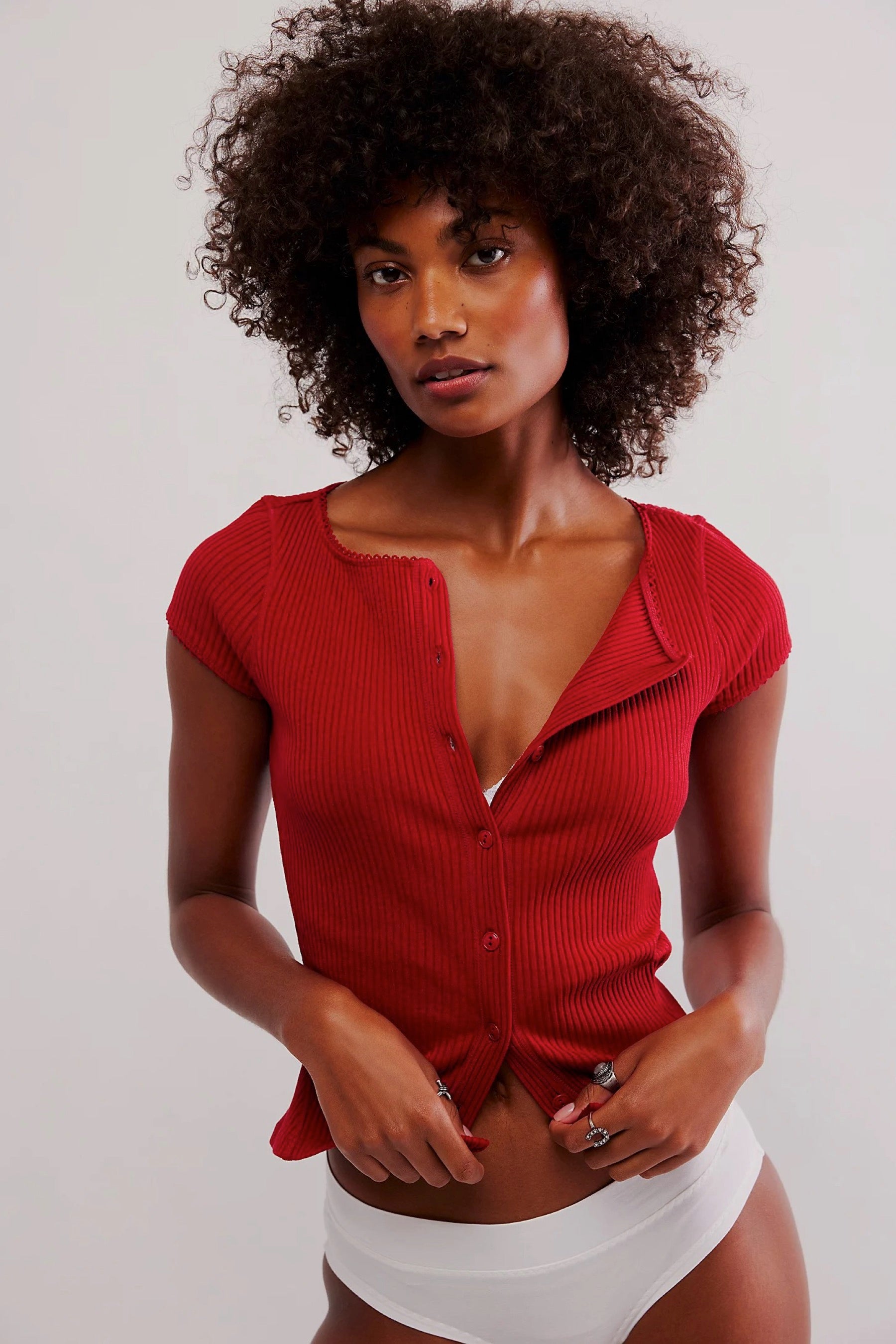 Red Most Wanted Cardi