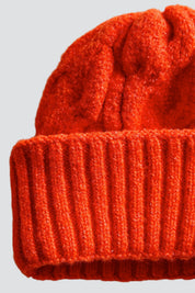 Electric Orange Coast Line Beanie