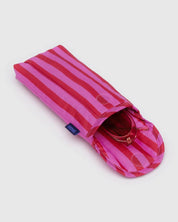 Painted Stripe Puffy Glasses Sleeve