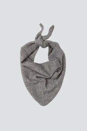 Grey Essential Triangle Scarf