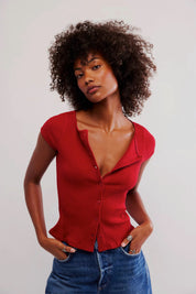 Red Most Wanted Cardi