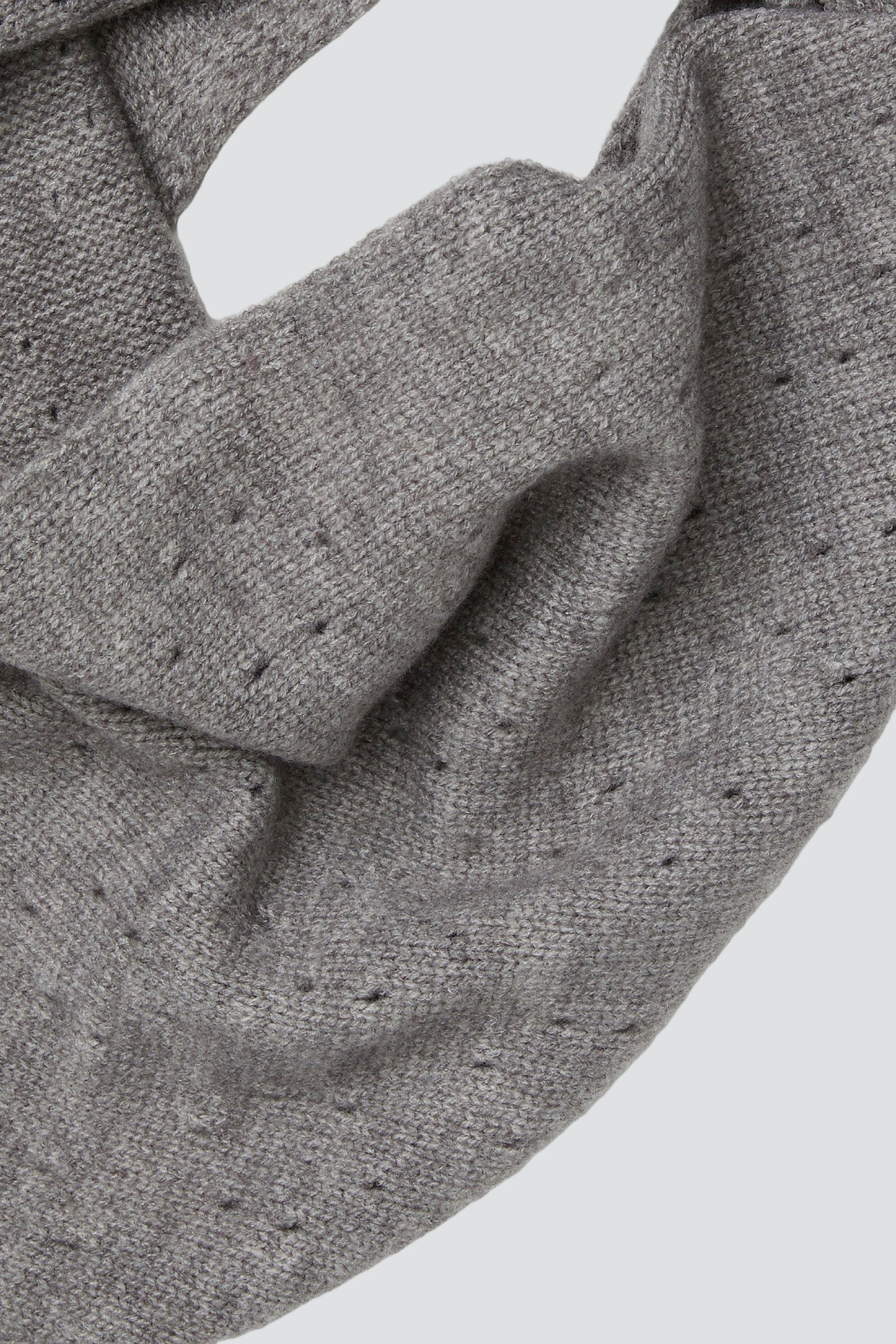 Grey Essential Triangle Scarf