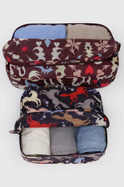 Large Western Cut Outs Packing Cube Set