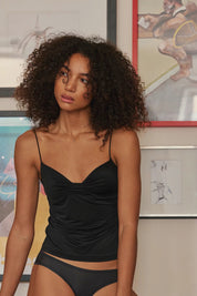 Black My Way Triangle Cami