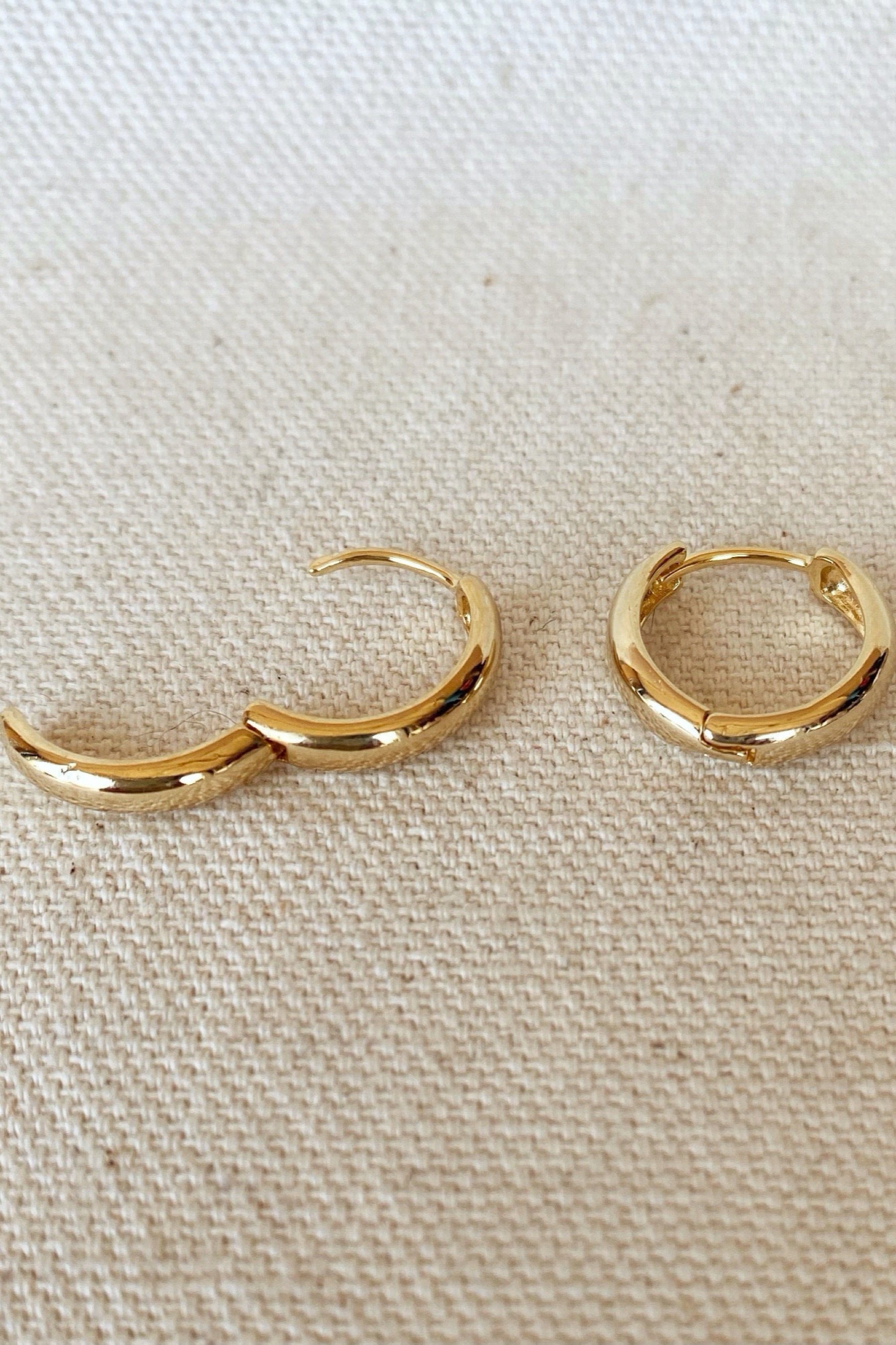 Gold Classic Hoops