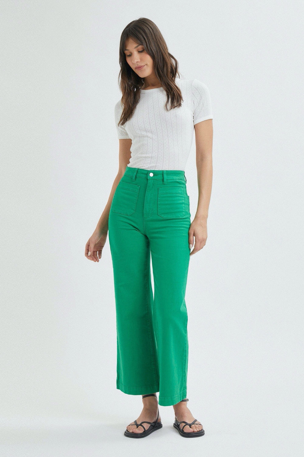 Solid High Waisted Pants – Southern Parish Boutique