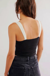 Black Combo 2 Tone Tank