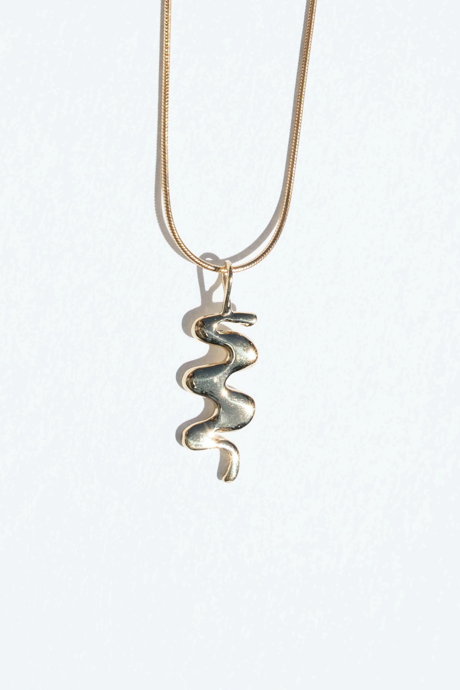 Brass Kombu Necklace
