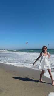 White Monaco Dress
