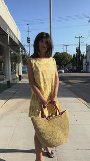 Large Brown Market Basket