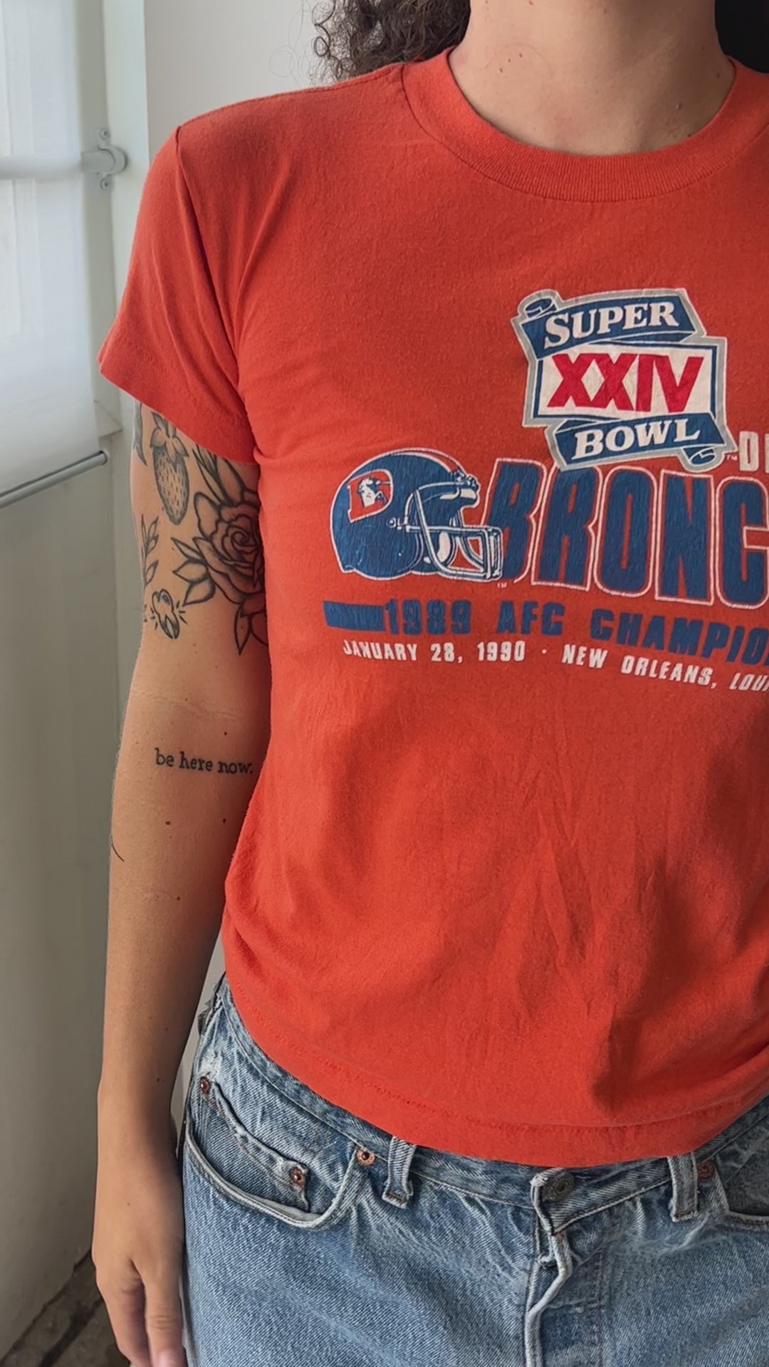 Denver Broncos Superbowl 1990 Tee