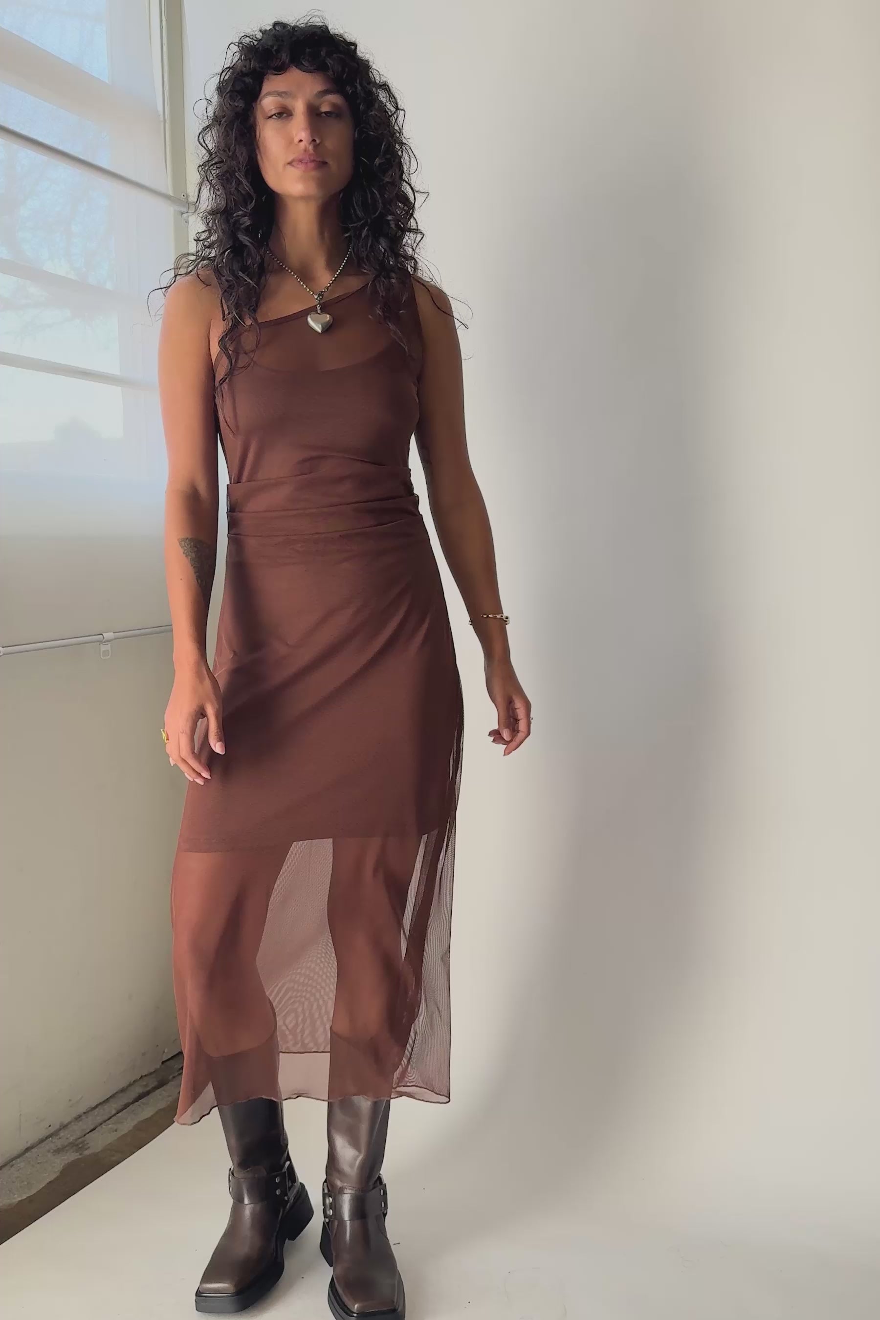 Desert Palm Reversible Dress