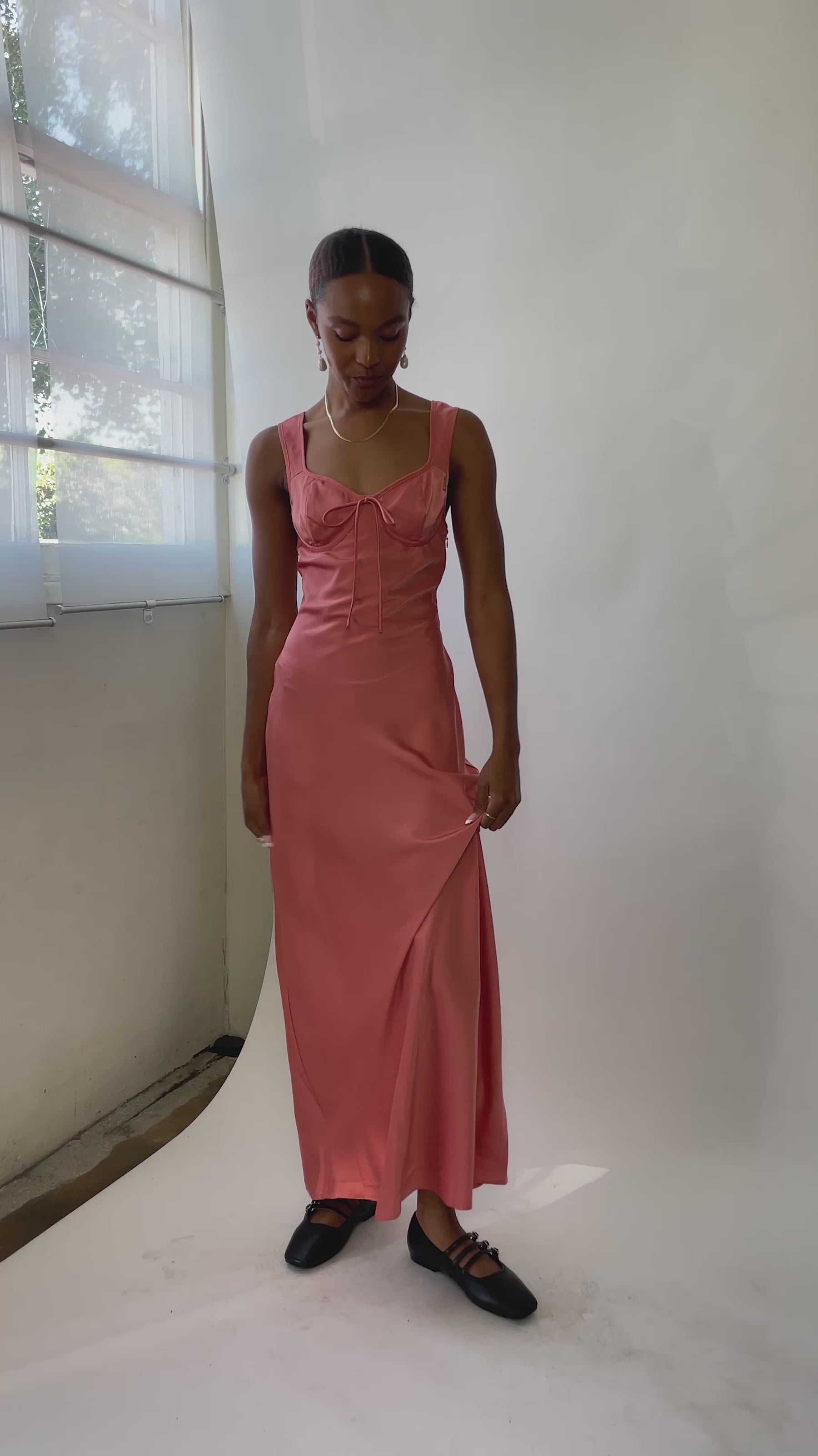 Dusty Pink Canyon Dress