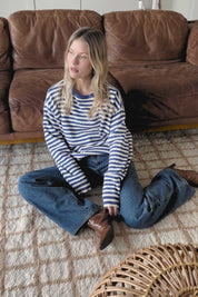 Cobalt I Can't Believe It's Not Vintage Crewneck