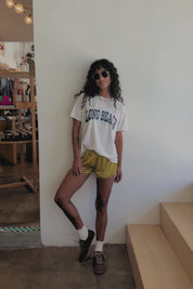 Chartreuse Callie Shorts