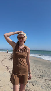 Brown Dana Mini Dress