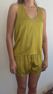 Chartreuse Callie Tank