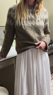 Brown Wilson Sweater