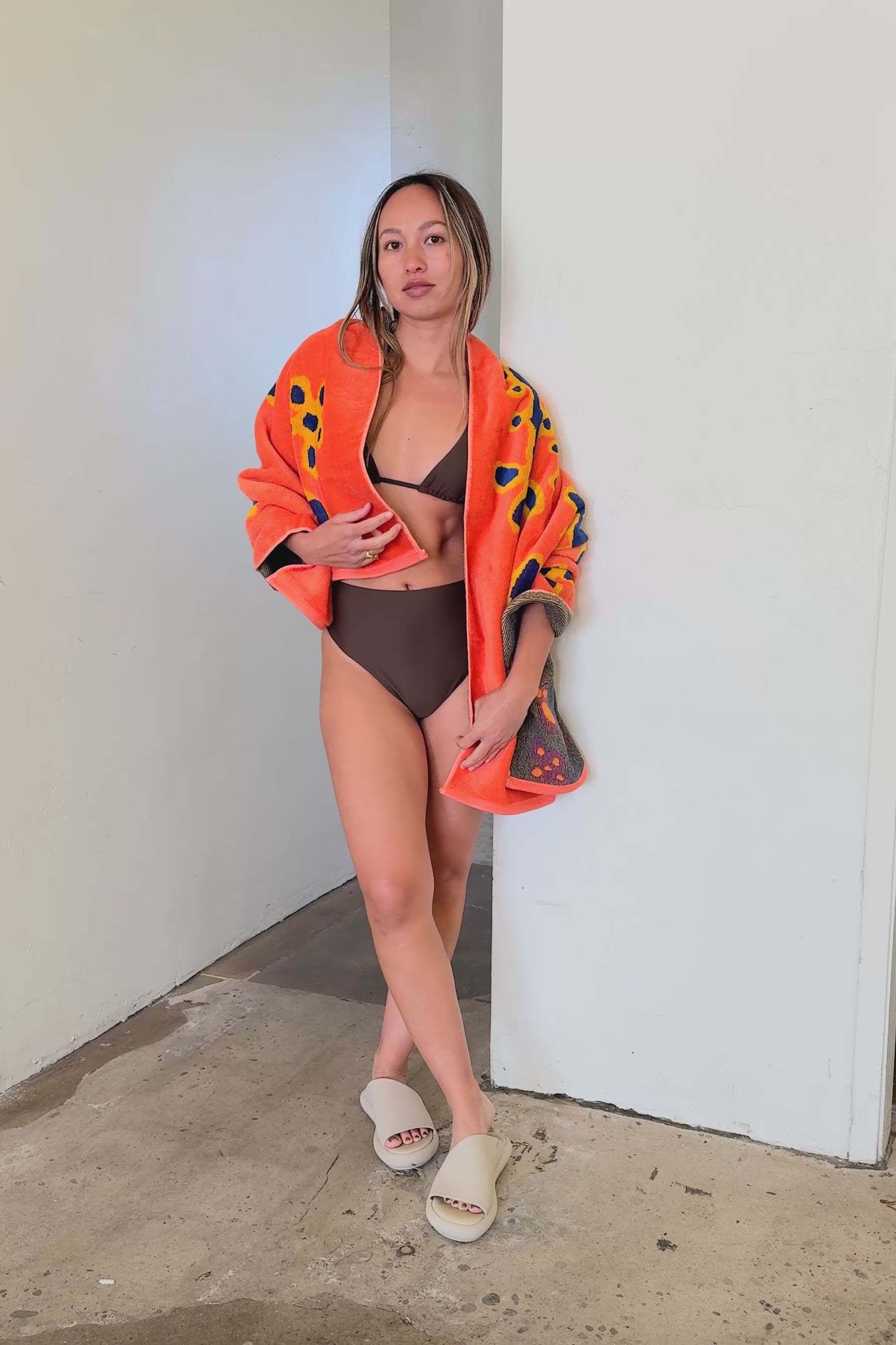 Chocolate Classic Hi Waist Bikini