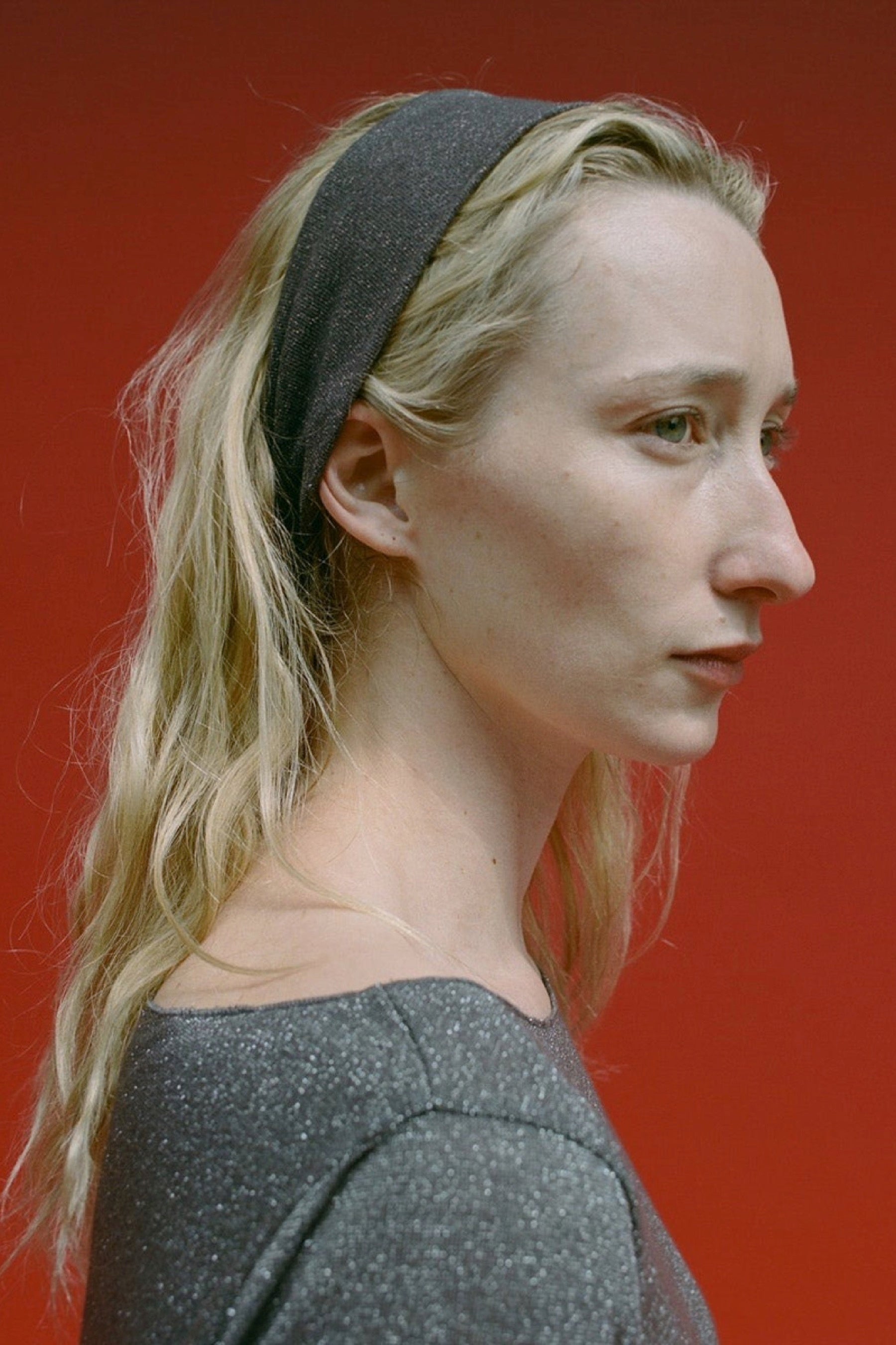 Espresso Shimmer Stretch Headband