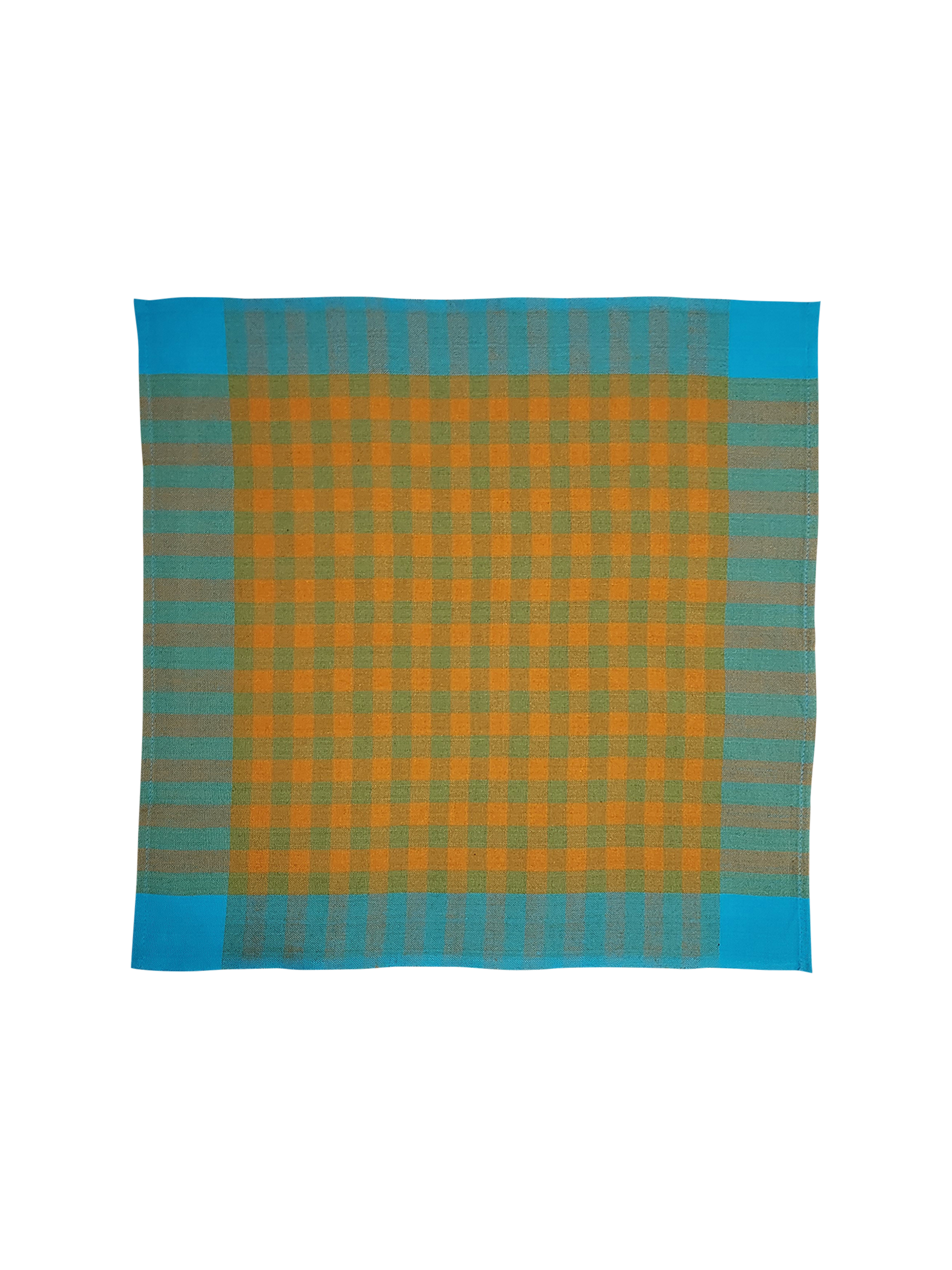 Grid Napkin Pair - Sprout