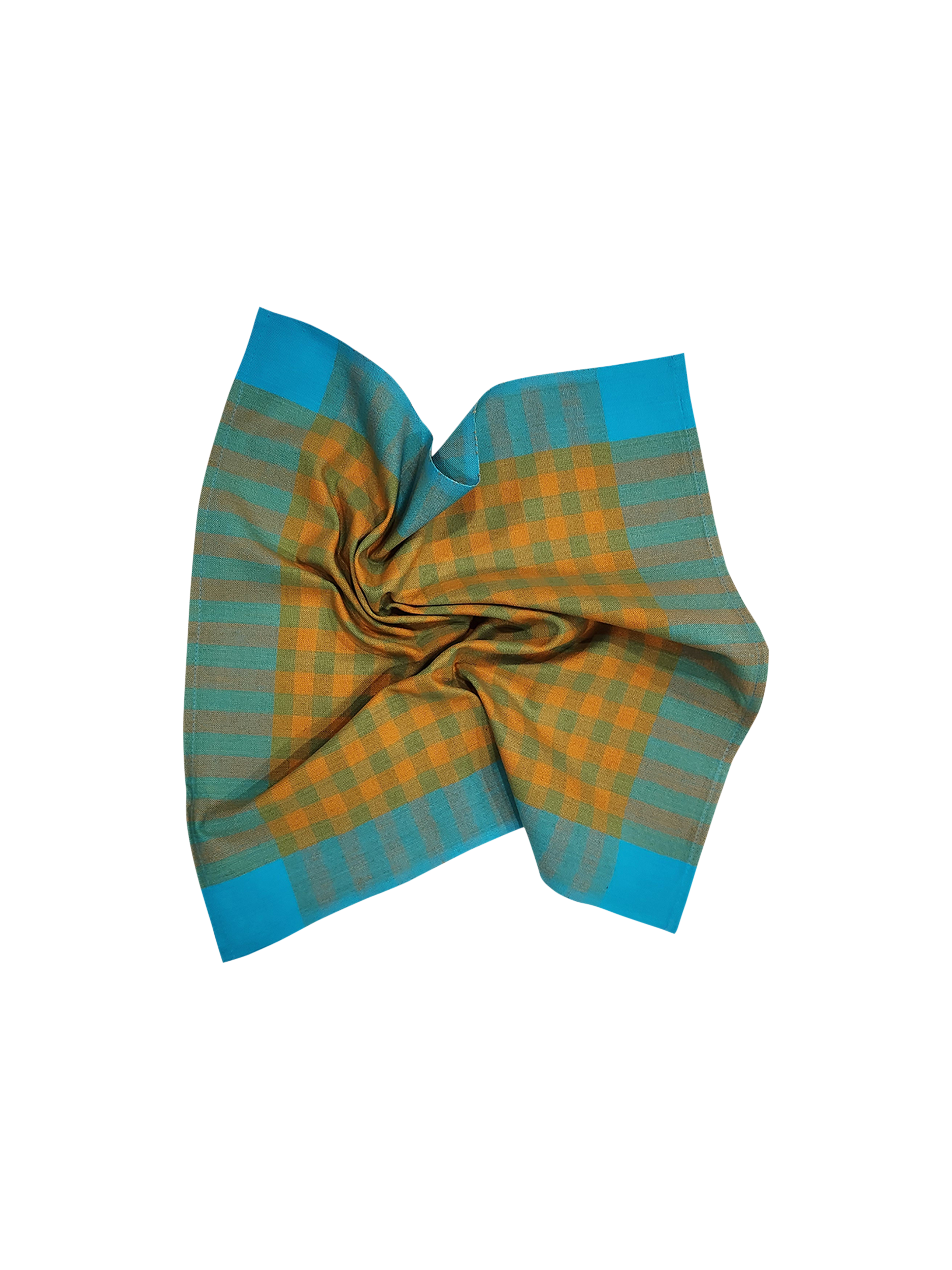 Grid Napkin Pair - Sprout