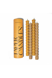 Burnt Orange + Peach Taper Set