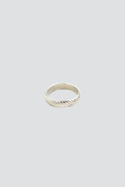 Silver Stripe Ring