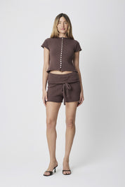 Brown Alana Top