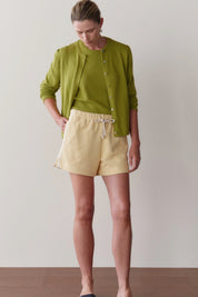 Butter Stripe Eco Terry Short