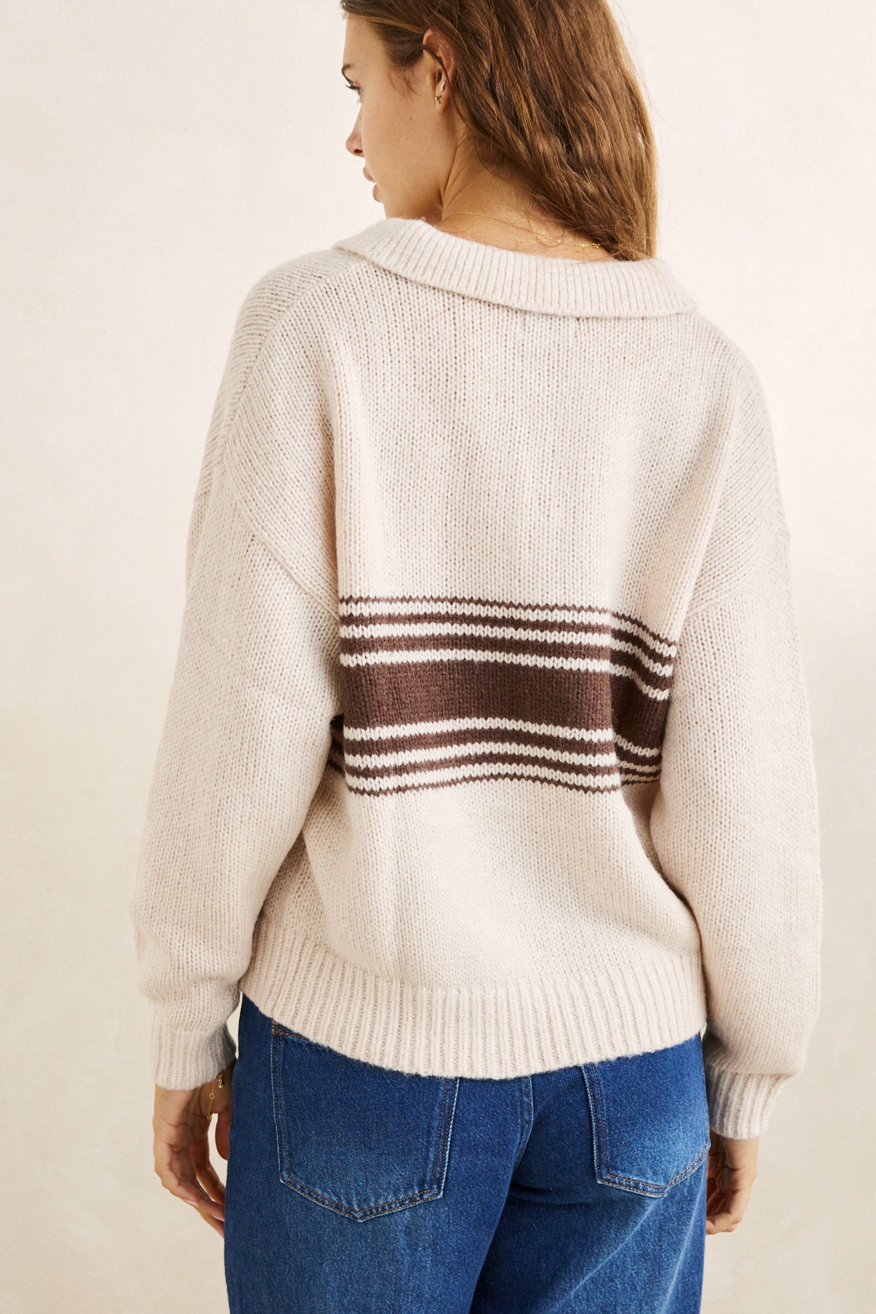 Strata Collared Jumper